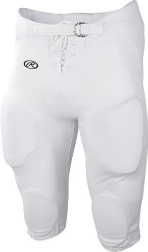 Rawlings Fußballhose für Erwachsene, Weiß, Größe L