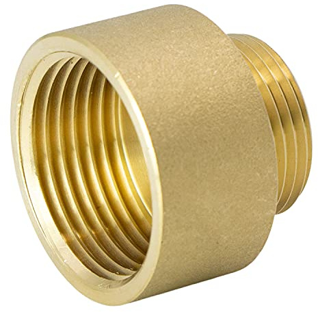 VARIOSAN Raccordo a compressione riduttore 15082, 3/4 x 1/2 IG/AG, ottone, adatto per acqua potabile