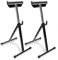 Ansobea Lot de 2 tréteaux à roulettes réglables en hauteur de 68 à 108 cm - Pliable - Avec pieds antidérapants - Charge maximale : 90 kg