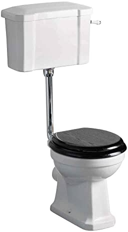 Cambridge Traditional Low Level Toilet with Cistern | Traditional Design Ceramic Toilet