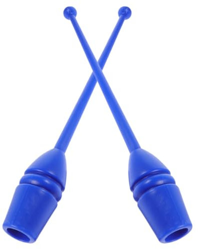 Toddmomy 2pièces Bâtons De Calisthénics Artistiques Résine Bâtons Colorés pour Gymnastique Et Entraînement Accessoires De Danse Énergétiques pour Adultes