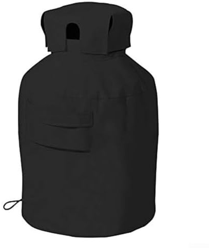 Hasaller Housses de réservoir de propane en tissu Oxford 420D pour l'extérieur - Protection pour bouteille de gaz - Housse de réservoir de propane robuste et imperméable - Couvertures complètes pour