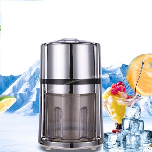 Tritaghiaccio Manuale per Uso Domestico - Macchina per Ghiaccio tritato per Cocktail da Bar, Macchina per Ghiaccio tritato Commerciale, Macchina per frullati