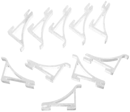 SEWOART 10pcs Refrigerator Shelf Clips Fridge Shelf Support Brackets Replacement for Freezer Clip for Fridge and Rv Cooler Support