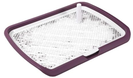 Grand bac d'urinoir pour chien avec vertical pour chien