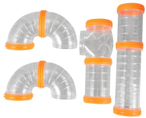 TOYANDONA Kit de Tube pour Hamster à Monter Soi-même Tunnel Extérieur pour Cage Accessoire pour Cage à Hamster