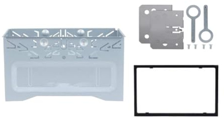 Telaio di montaggio per autoradio stereo compatibile con lettori DVD per auto installazione su cruscotto dispositivo di riproduzione video