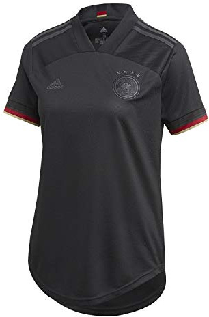 adidas Damen T-Shirt DFB A JSY W, Black, M, EH6115