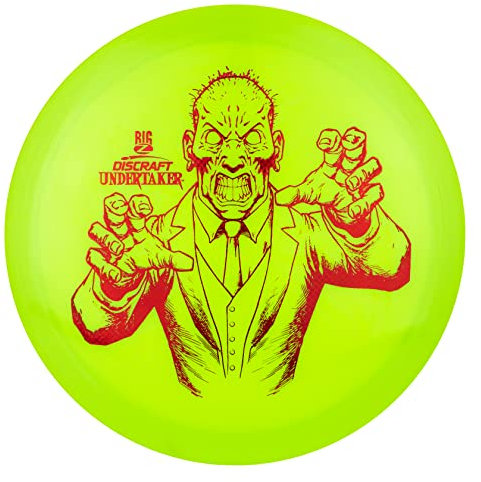 Discraft Discraft't Big Z Undertaker 167-169 Gram Driver Golf Disc s Golfscheibe, g, Farben können variieren