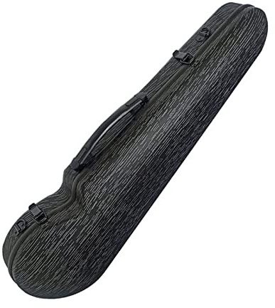 Geigenkoffer-Rucksack Aus Kohlefaser In 4/4-Größe, Leicht, Wasserdicht, Mit Hygrometer Volle Größe Violinkoffer (Color : 06)