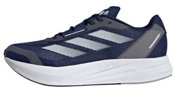 adidas Duramo Speed Running Shoes, Zapatillas para Correr Hombre, Dark Blue/Zero Metalic/Halo Silver, 44 2/3 EU