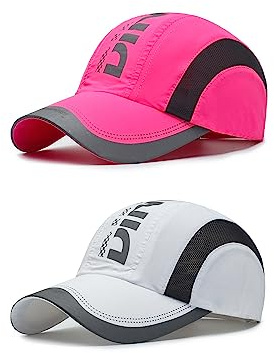 Colrid 2 Stücke Baseball Cap Herren Damen, Outdoor Baseballkappe, Verstellbar Mütze, Unisex Baseballkappe, Schirmmütze für Herren und Damen, Verstellbare, Zum Damen, Herren, Draussen