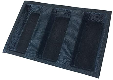 Moule à pain en silicone perforé pratique pour pain français