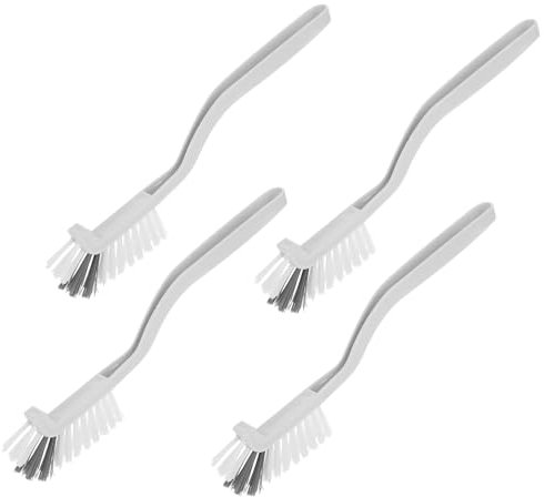 Molain Spazzola da cucina, spazzola per la pulizia angolare, spazzola ad angolo retto per lavello, piatti, pentole, padelle, angoli, linee di piastrelle, binario per finestre con setole rigide per la