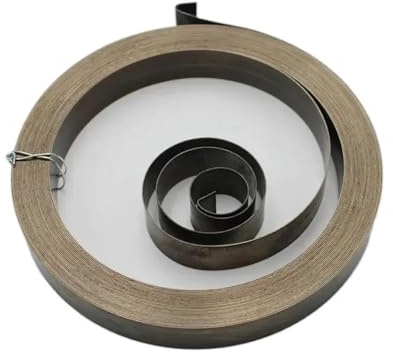 Flache Spiralfedern mit konstanter Kraft, viele Größen (0,3 x 3 x 2160 mm, 1 Stück)