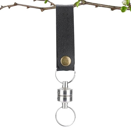 Magnetic Hook for Outdoor Use, Hook Magnetic - Robust Hook Holder Clip with Strong Magnet | Metal Holder Hook, Strong Outdoor Hook, Versatile for Camping Chair, Tent Fastening