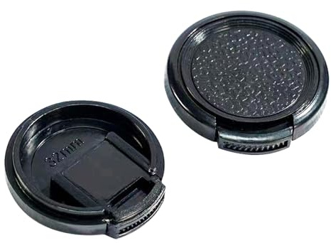 ADQQUI - Copriobiettivo da 32 mm, compatibile con obiettivi di fotocamera, accessori per fotocamera in plastica (confezione da 2)