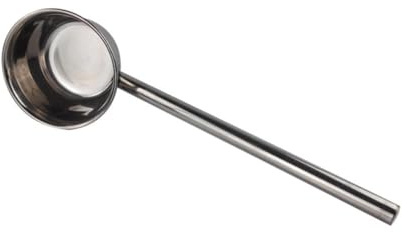 HOLIDYOYO Mestolo per Acqua in Acciaio Inossidabile Resistente, Manico Ergonomico Antiscivolo, Utensile da Cucina Multifunzionale per Uso Domestico