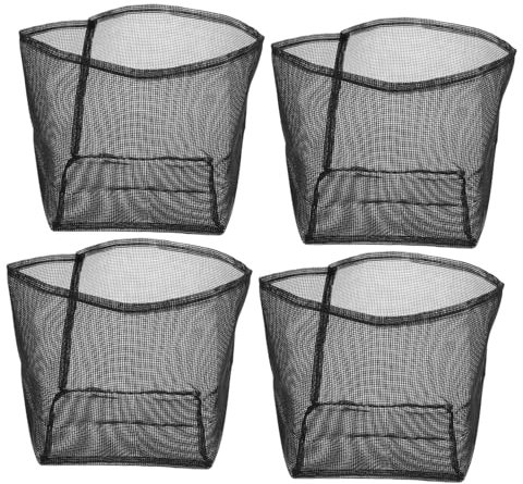 Toyvian 4pièces Pots pour Plantes Aquatiques Réutilisables Sacs De Plantation Mesh pour Bassin pour Nénuphars Et Autres Plantes Aquatiques