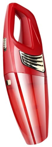 TOYANDONA Aspirateur sans Fil Voiture Mini Rechargeable USB Puissant 120W Léger et Portable Nettoyeur Main sans Câble pour Voiture et Maison Collecteur Poussière Couleur Rouge Drapeau