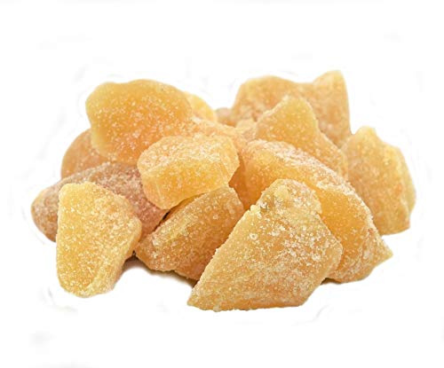 Crystallised Ginger Chunks - Raw Ginger Chunks - Natural Immune Booster (500g)