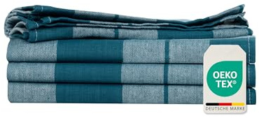 Müskaan 4er Set Geschirrtücher 50x70 cm 100% Baumwolle 70g Premium Qualität Super Saugstarke Küchentücher Abwaschlappen Geschirrhandtücher Spühltuch