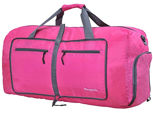 ehsbuy 60L Reisetasche Groß Faltbare Sporttasche Herren Damen mit Schuhfach Taschen Wasserdicht Saunatasche Travel Bag für Sports Urlaub Gym Übernachtung
