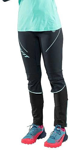 Dynafit W Alpine Warm Pant Blau - Elastische warme Damen Dynashell™ Trail Running Hose, Größe 36 - Farbe Blueberry - Mar