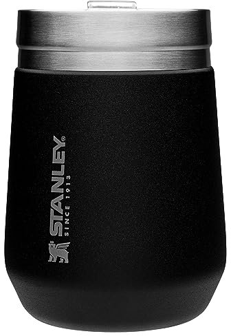 Stanley Everyday Go Wine Glass, Matte Black, 300 ml