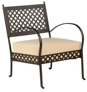 Mondo Viro Gartensessel aus Metall Springtime Loungesessel 64,5 x 75 83 cm