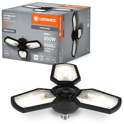 LEDVANCE PROYECTOR LED HIGHBAY E27 60W PESO | , LED Lamps, 400.00 Millimetres dia, , Paquete de 1