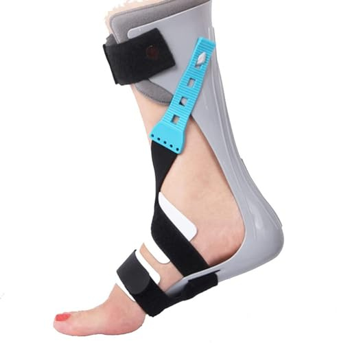 Drop Foot Brace Orthosis Light Balance Foot Drop Orthosis, Foot Drop Orthosis, Justerbar Ankel Orthosis Splint Support, Ankel Stabilizer, Avlasta tryck