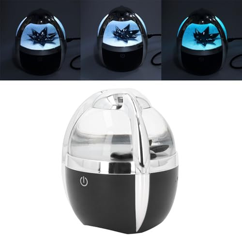 Diyeeni Tanzender Ferrofluid-Lautsprecher, Kabelloser Bluetooth5.3-Lautsprecher, Magnetischer Fluid-Lautsprecher mit Buntem Licht- und Musikrhythmus, Desktop-Dekorationen, Kreative