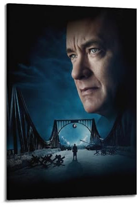 CIXWASDS Poster de film Bridge of Spies - Peinture sur toile - Impression d'art moderne pour chambre à coucher - 30 x 45 cm