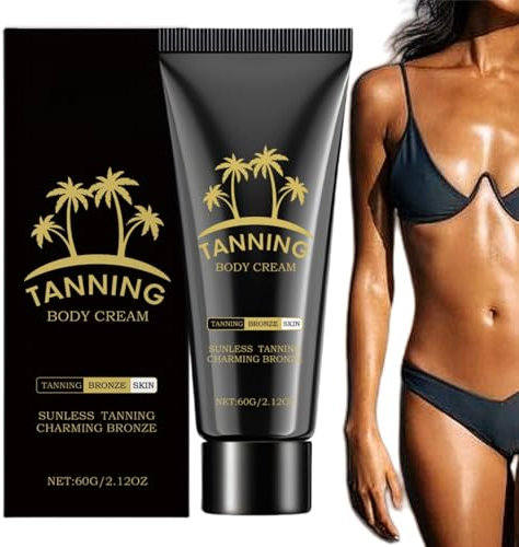 Altherona Intensiv Bräunungscreme mit Bräunungsbeschleuniger, Selbstbräuner & Öl - Perfekt für Solarium & Tanning - Lotion für natürliche Bräune - Ideal für alle Hauttypen 60g