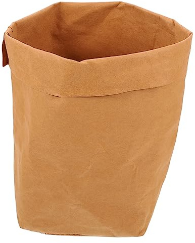BESTYASH Bolsas de Papel Kraft Lavables Marrón para Sándwiches y Verduras | Resistentes al Aceite Diseño Anti Fugas, Alta Capacidad de Carga, para Tiendas de Comida y Boda
