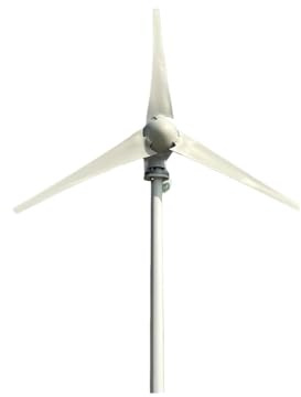 QZCX Aerogenerador Eolico, Turbina Aeroneradora De Alta Eficiencia De Energía Libre De 3000w 3/5 Cuchillas 12v 24v For Suministro Doméstico(24V,3000W 3blades)