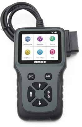 POAHNCU Lectura de código de avería, Lector de códigos OBD2 V311, Herramienta de diagnóstico automotriz, escáner portátil de fallas del Motor para diagnóstico de averías del vehículo