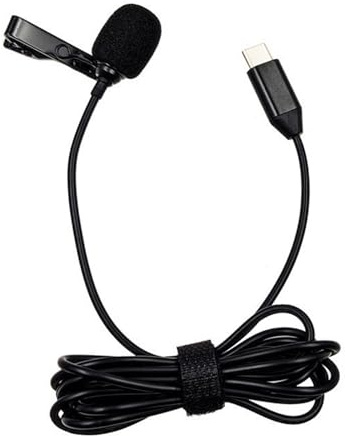 GKYQVE Omnidirectional Lavaliers Lapel Microphones For Action Cameras 360 Degree Sound Pickup Omnidirectional Microphones