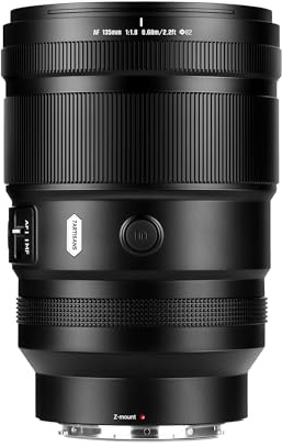 7artisans Autofocus 135mm F1.8 Obiettivo Full Frame, Messa a Fuoco Automatica/Manuale Compatibile con Nikon Z Mount Z9, Z8, Z7, Z72, Z6, Z62, Z63, Zf, Z5, Z5 II Fotocamere Mirrorless
