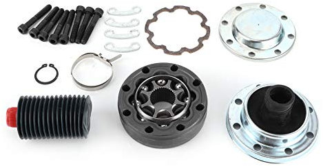 Junta homocinética del eje de transmisión, junta homocinética del eje de transmisión para Jeep JK Wrangler, ajuste de aleación de hierro + aluminio para Jeep JK Wrangler 2007-2018 Kit de