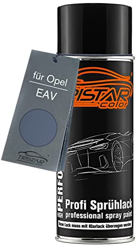 TRISTARcolor Autolack Spraydose für Opel EAV Voltaic Blue Perl Metallic | Basislack, Sprühdose 400ml