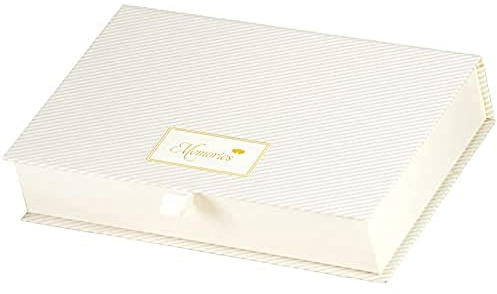 Rössler Papier 14517191000 - Memory Box Simply Love, 275 x 50 x 150 mm, Hochzeit, 1 Stück