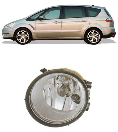 DM Autoteile 108138 Nebelscheinwerfer Nebelleuchte Nebellicht NSW links H8 kompatibel für Ford S-Max (WA6)