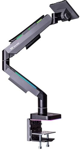 Thermaltake GEA Single RGB | Gaming Monitor Arm | Black
