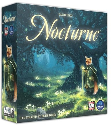 Nocturne, Fox Mystic Spatial Set Collection & Bidding Strategy Board Game