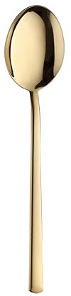 CUCCHIAIONE SERVIRE SYNTHESIS FINITURE TREAS GOLD Pintinox, Cucchiaio servire Synthesis Gold, acciaio inossidabile, finitura oro