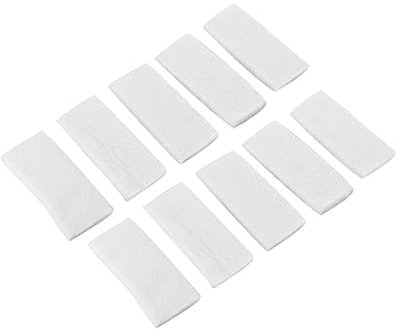 HOMOCONO 5 Pairs Magnetic Cotton Pads for Glass Wiper Double-sided Cleaning Cloths with Strong Cleaning Effect and Easy Installation Great Accessory for Shower Screen and Fish Tank