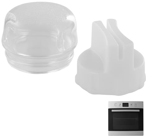 CHEFZOCO Cubierta lampara horno, Protector cristal bombilla de horno, Tapa de vidrio para bombilla de horno Gorenje, cubierta de cristal para lámpara de horno, Ø 68 mm, Código original 00647309