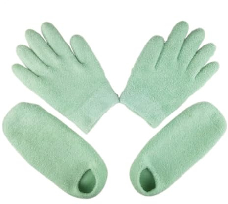 ELAYARD 2paires Protège-mains Spa Hydratants Exfoliants Pour Mains Et Gel Soin Doux Callosités